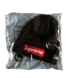 Supreme Box Logo New Era Beanie